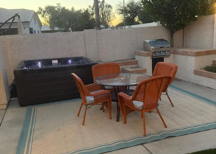 Gated With Pool Access, Hot Tub, And Projector
