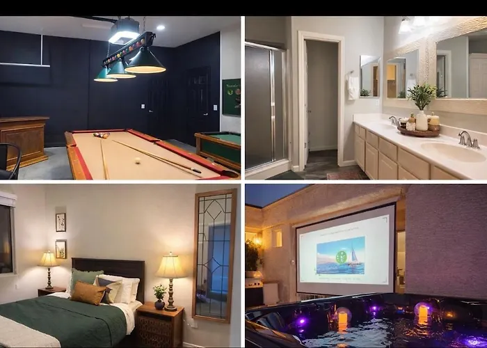 Gated With Pool Access, Hot Tub, And Projector * Glendale